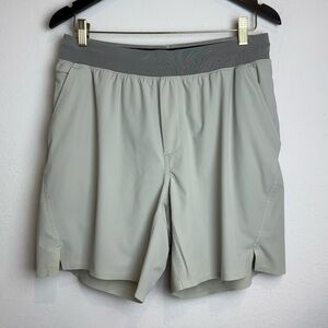Ten Thousand Men's Athletic Shorts - Light Gray